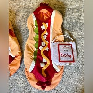 Rare Pottery Barn hot dog costume